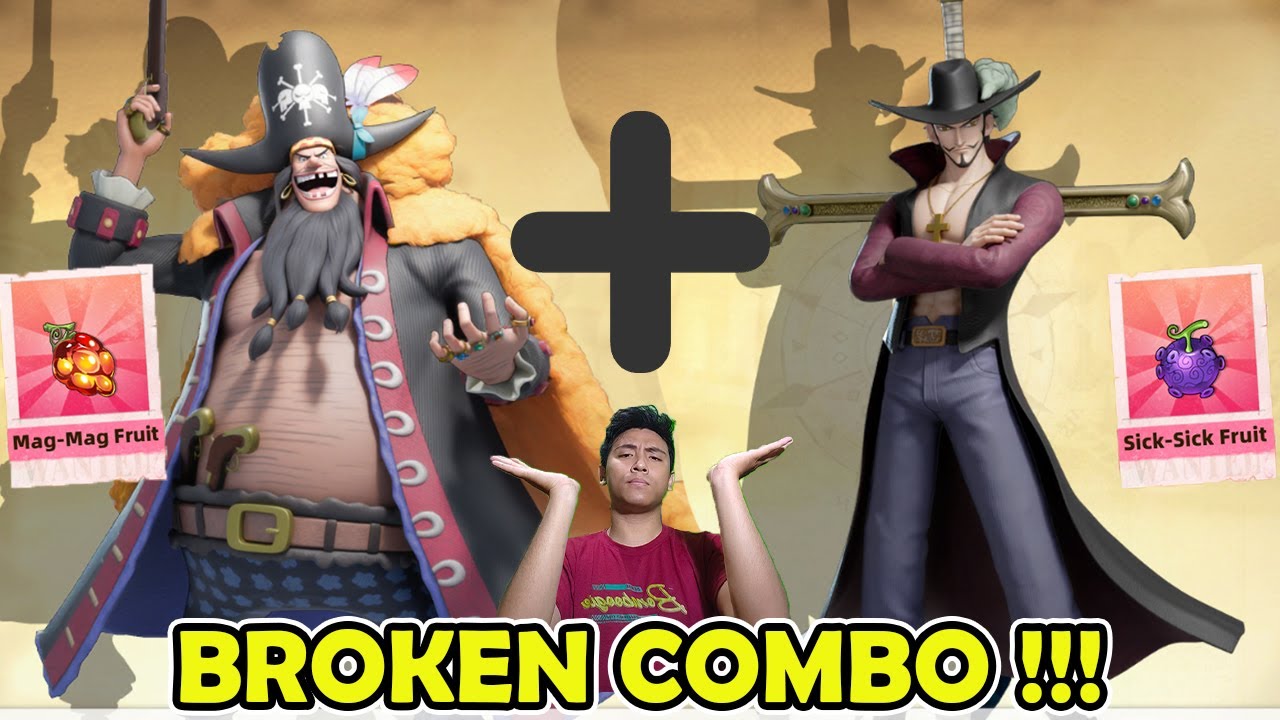 COMBO IMORTAL DUO LEGEND !! MIHAWK DAN BLACKBEARD DENGAN DUA BUAH IBLIS TERBARU - SAILING TREASURE