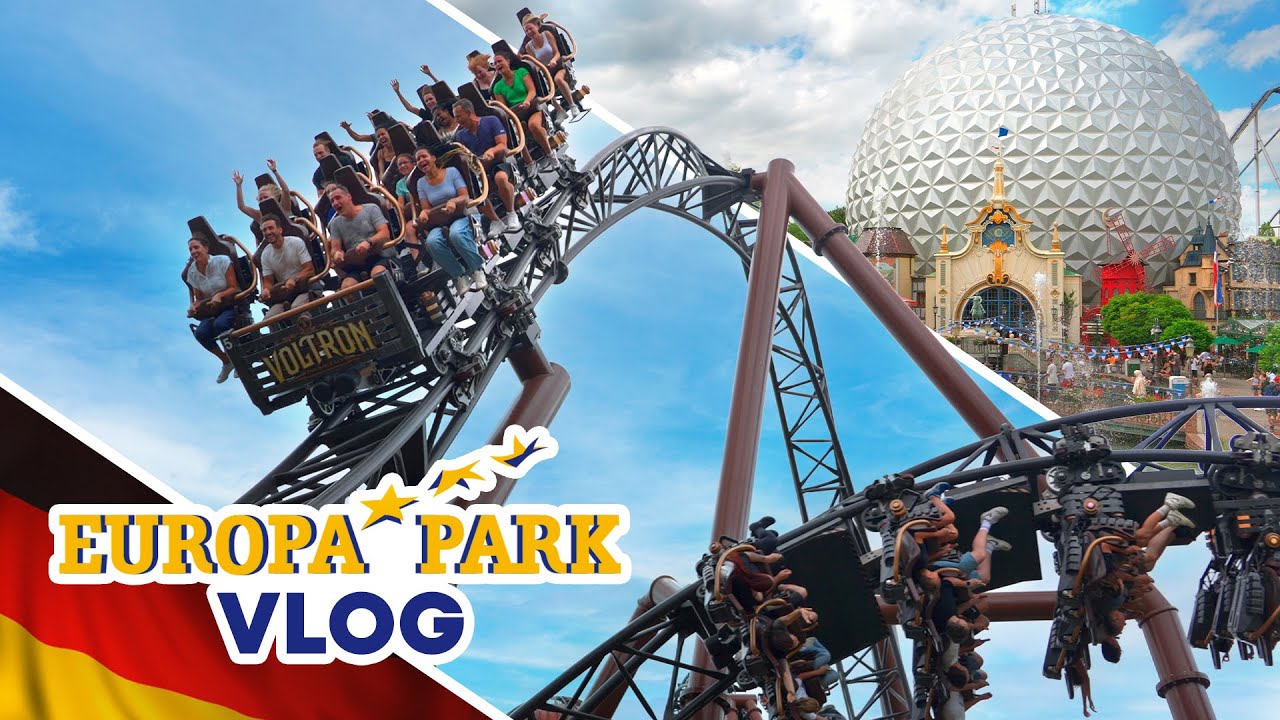 We Went to Europa Park to Ride the AMAZING New Voltron! 2024's Best New Roller Coaster!