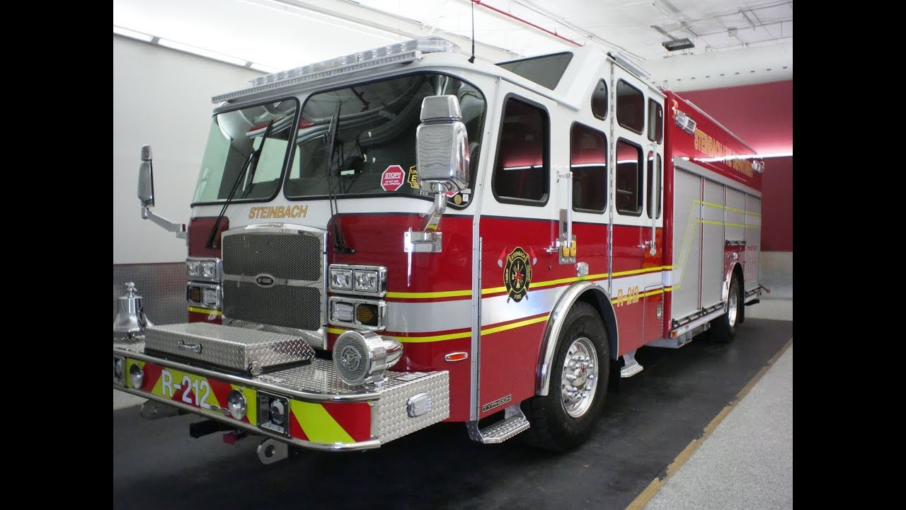 Walk Around of Steinbach Fire Department's Heavy Rescue - (SO142220)