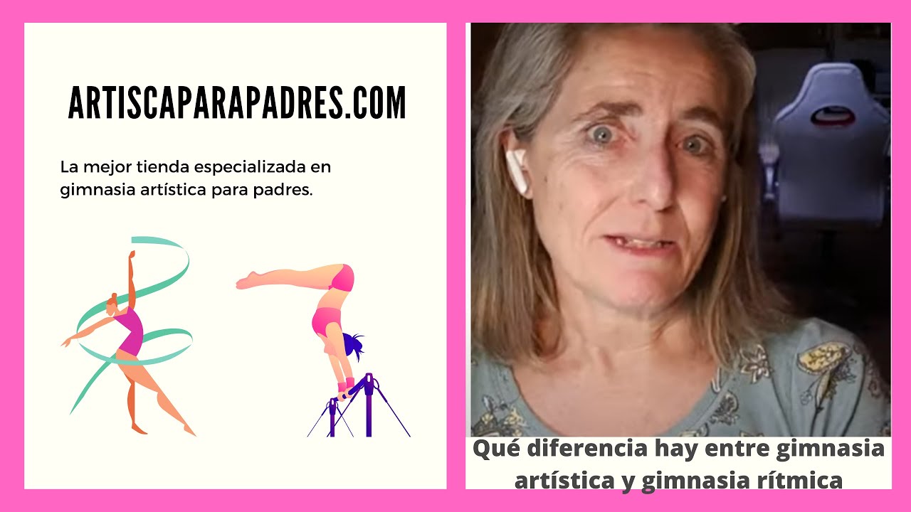 ¿Qué diferencia hay entre gimnasia artística y gimnasia rítmica?