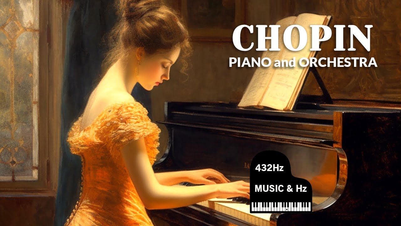 CHOPIN, Works for Piano and Orchestra 1/2 - Complete - 432Hz HQ Music