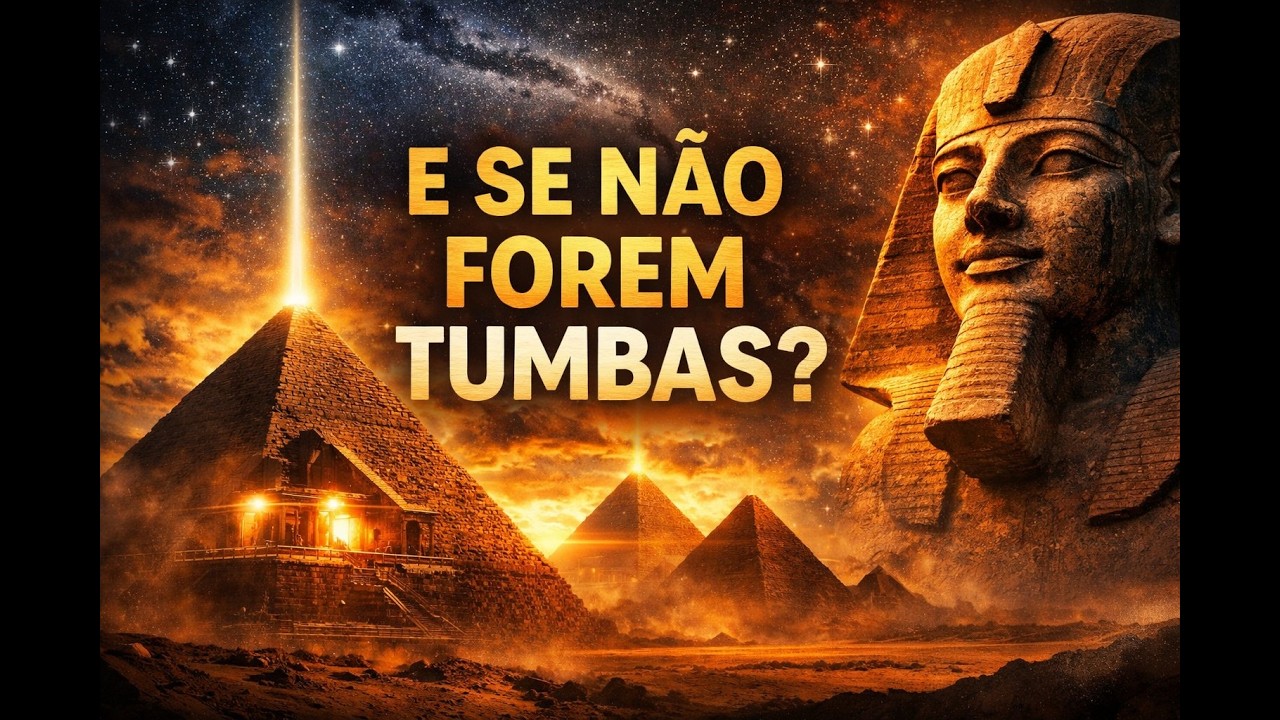 E Se as Pirâmides Não Fossem Tumbas? O Mistério do Egito Antigo