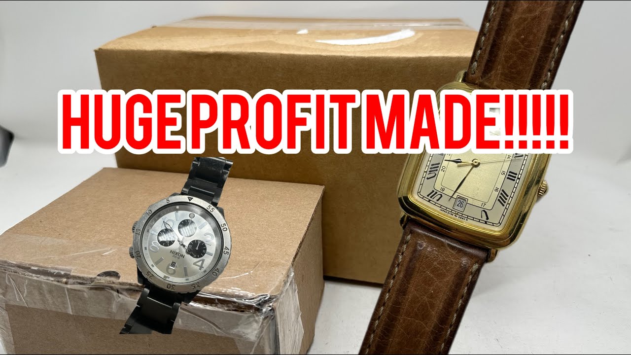 МЕЧТА РЕСЕЛЛЕРА СБЫЛАСЬ! Я сорвал куш, купив этот лот часов на EBAY!