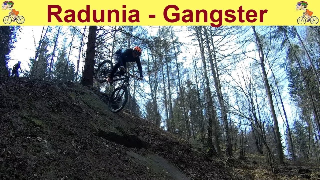 Góra Radunia trasa Gangster + pro skill chłopaków ze Świdnicy.