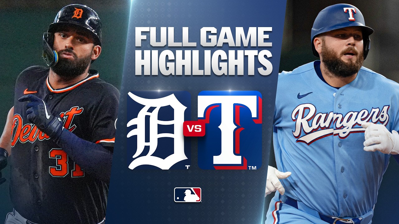 TIGERS vs. RANGERS: Официальный обзор полной игры (5 июля) | Сезон MLB 2026