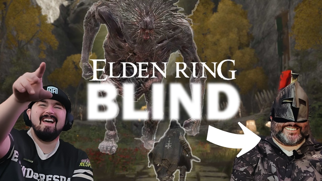 Blindfolded Elden Ring is Pure Chaos!