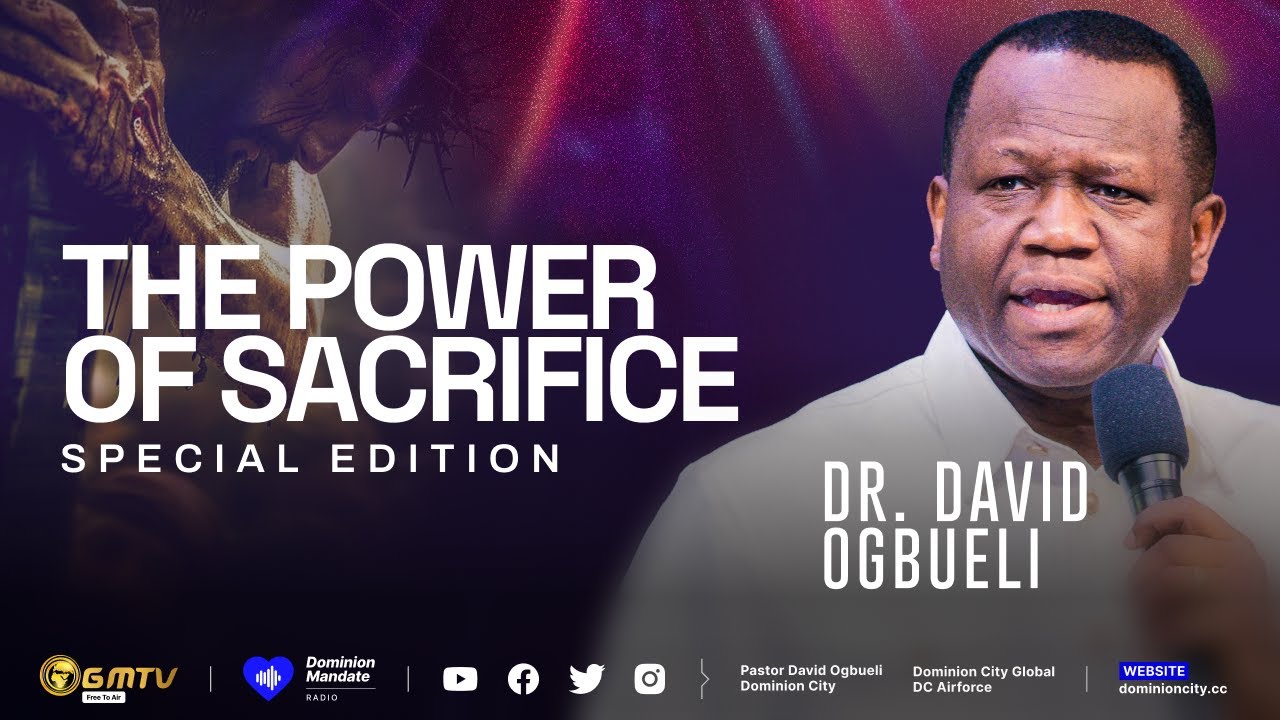 THE POWER OF SACRIFICE (short video) | DR DAVID OGBUELI #prosperity