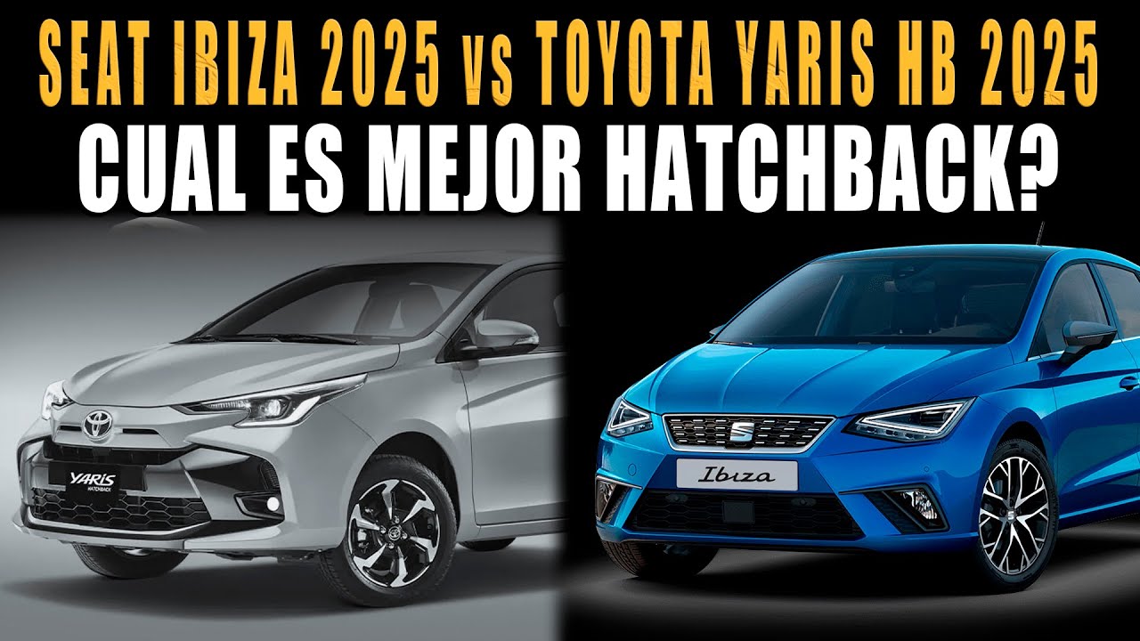 SEAT IBIZA 2025 VS TOYOTA YARIS HB 2025 🔴