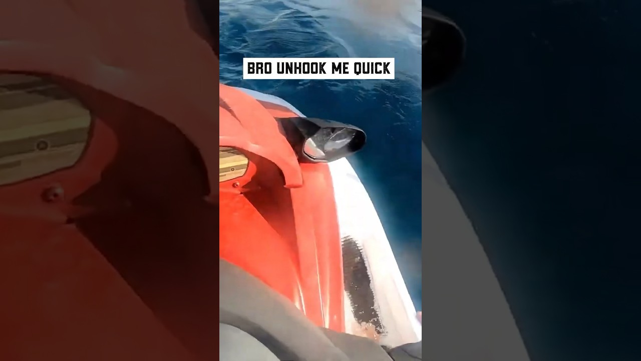Jet Ski SINKS while Fishing!! 😱🎣