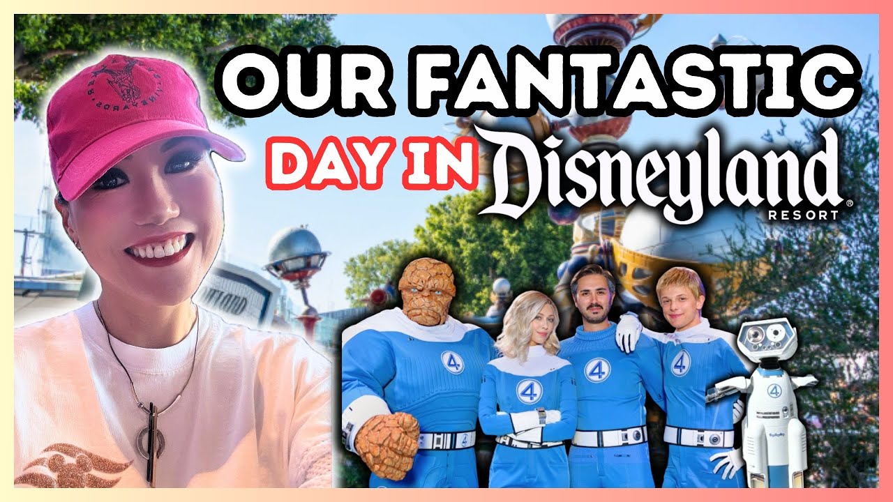 Fantastic Four at Disneyland 4️⃣ | NEW Walt's Animatronic REVIEW & REACTION | Merch, Food, & MORE!