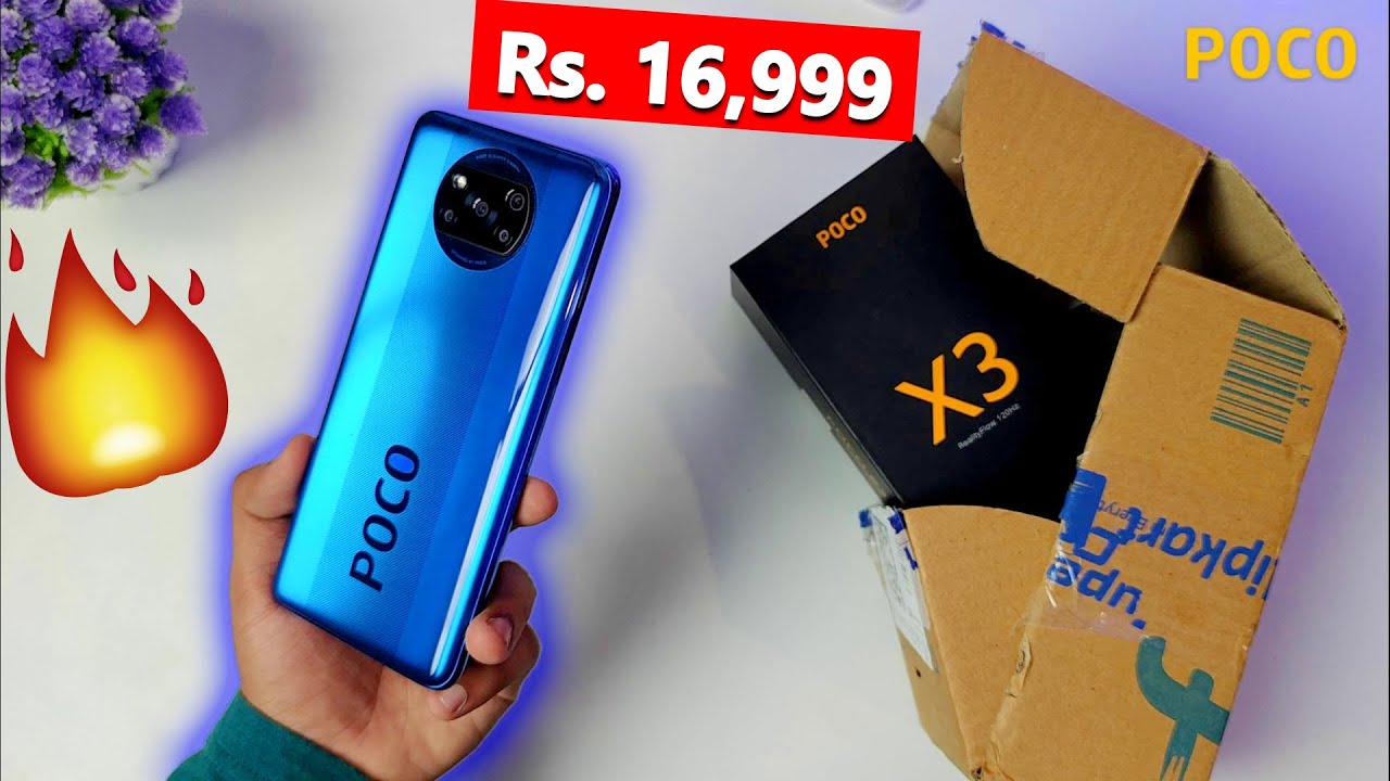 Poco X3 Flipkart Retail Unit UNBOXING High Quality Camera Sample, Game Test, Ads Blocker Security