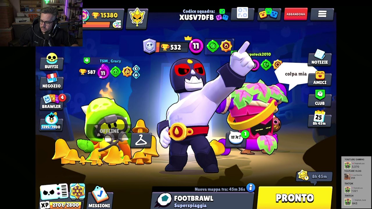 😨FINIAMO PIPPO PLAYTIME CAPITOLO 3 😨LIVE BREVE😨 SEMMAI BRAWL CON VOI 😨 OGNI ISCRITTO UN BISCOTTO 🍪