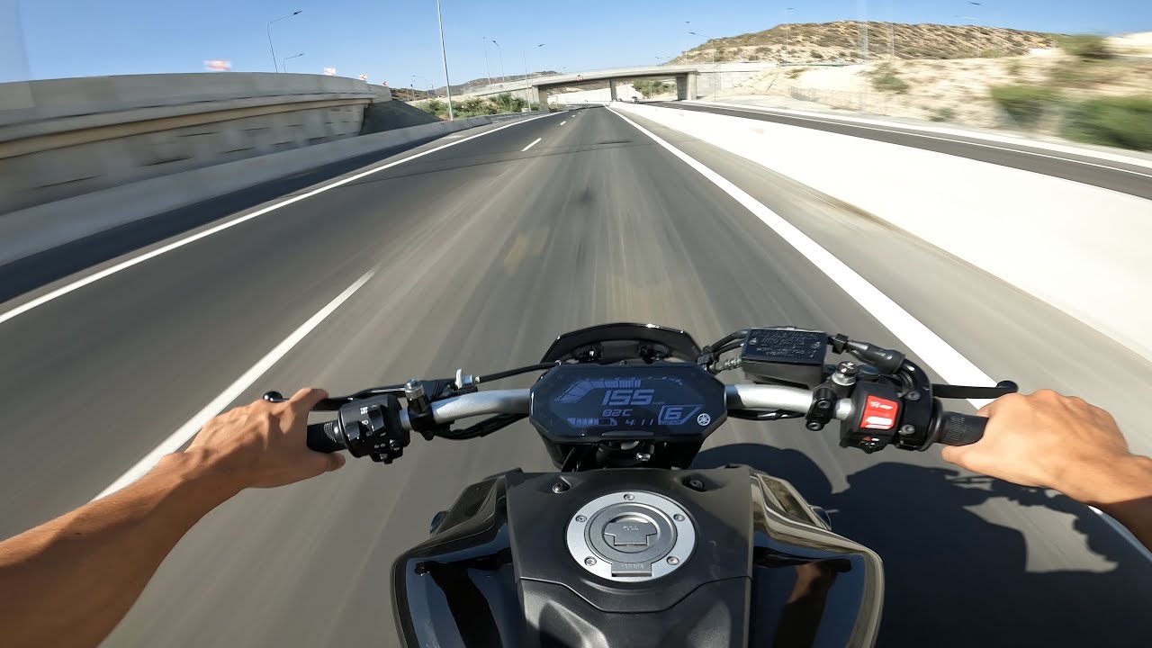 YAMAHA MT-07 PURE SOUND | Full Throttle