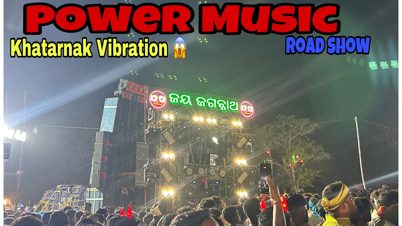 POWER MUSIC KHATARNAK ⚡️ROAD SHOW || MANGALA PADA MELANA 2026 || 