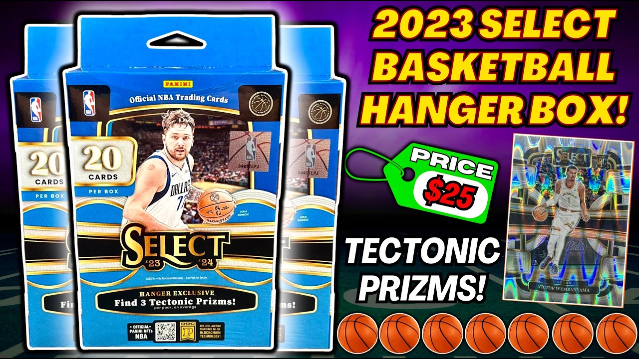 *DO HANGERS HAVE THE BANGERS?!🤔 2023 SELECT BASKETBALL HANGER BOX REVIEW!🏀