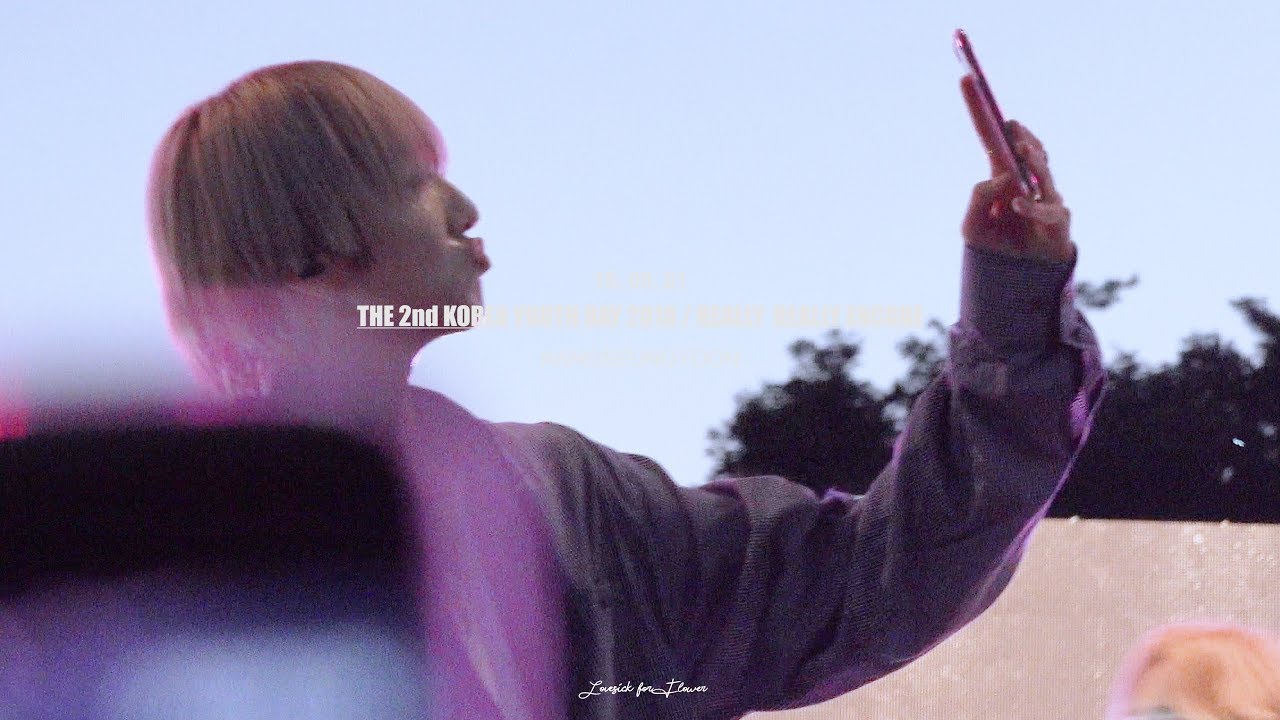 180901 청년의 날 위너 강승윤 직캠 - REALLY REALLY 앵콜