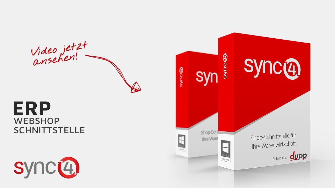 sync4 die Schnittstelle für Ihr ERP und Ihren Onlineshop