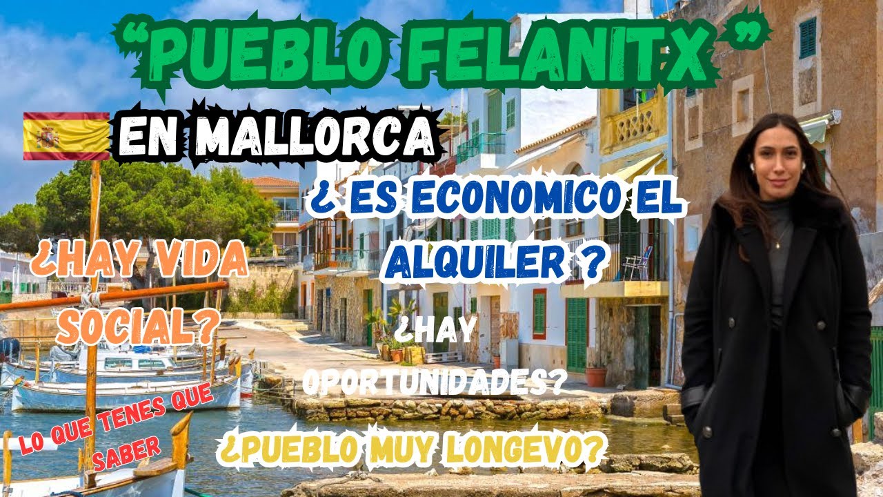 ¿ COMO ES VIVIR EN UN PUEBLO DE MALLORCA ? FELANITX #españa #mallorca