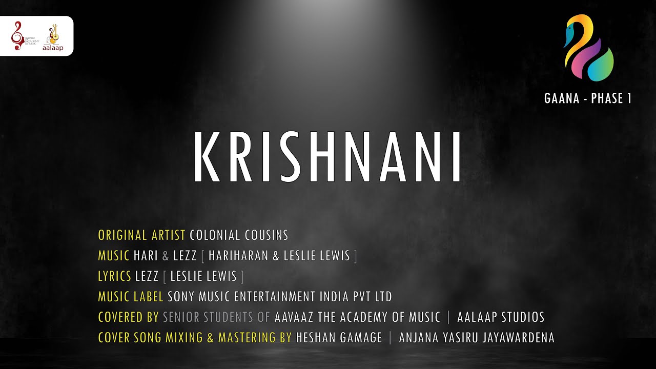 Krishnani covered by the Senior Students of Aavaaz The Academy of Music