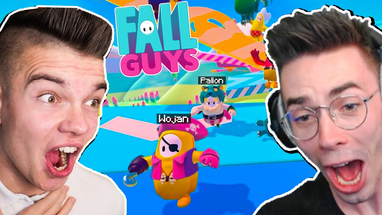 FALL GUYS z PALIONEM i WOJANEM *ŚMIESZNE*