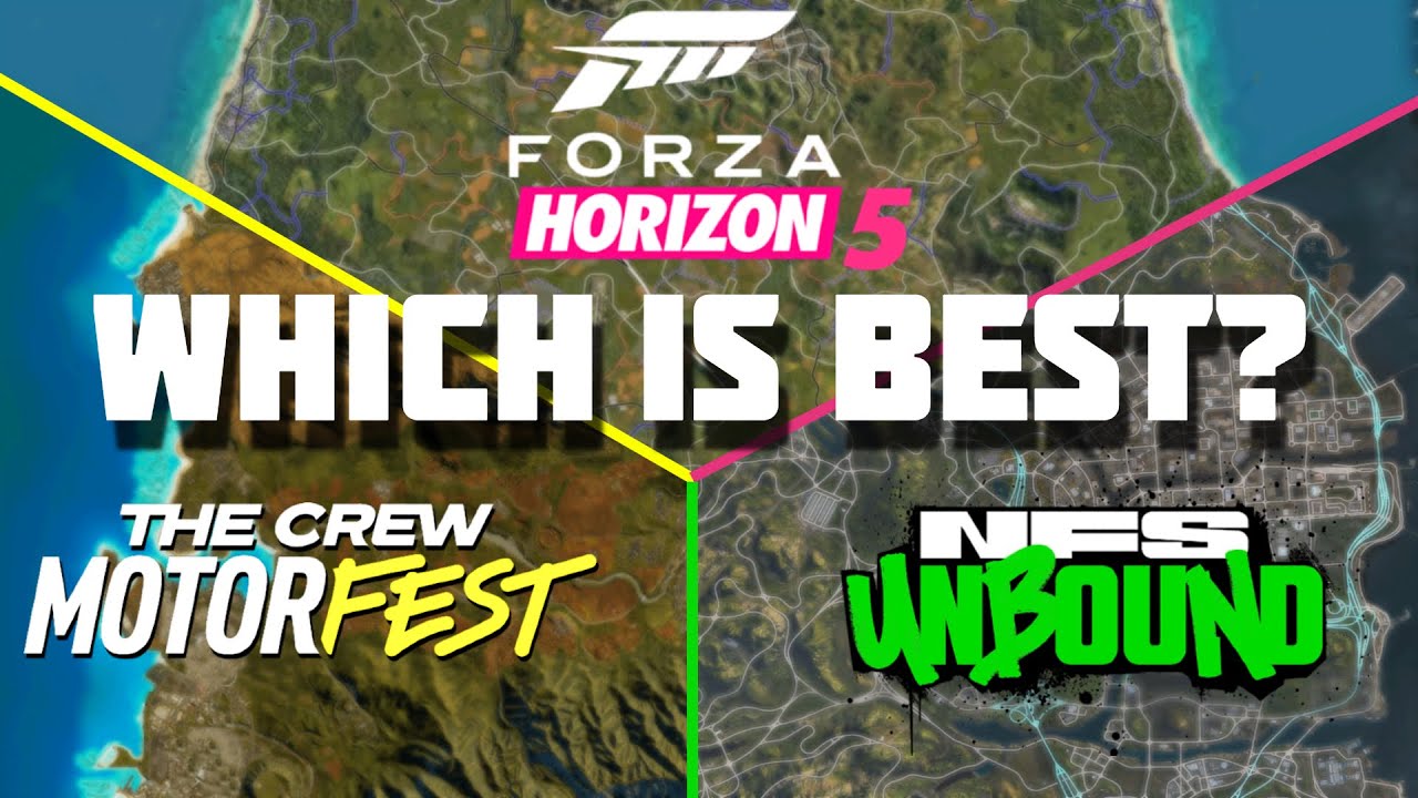 Какая гоночная игра с открытым миром станет лучшей в 2025 году? | The Crew Motorfest против Forza...