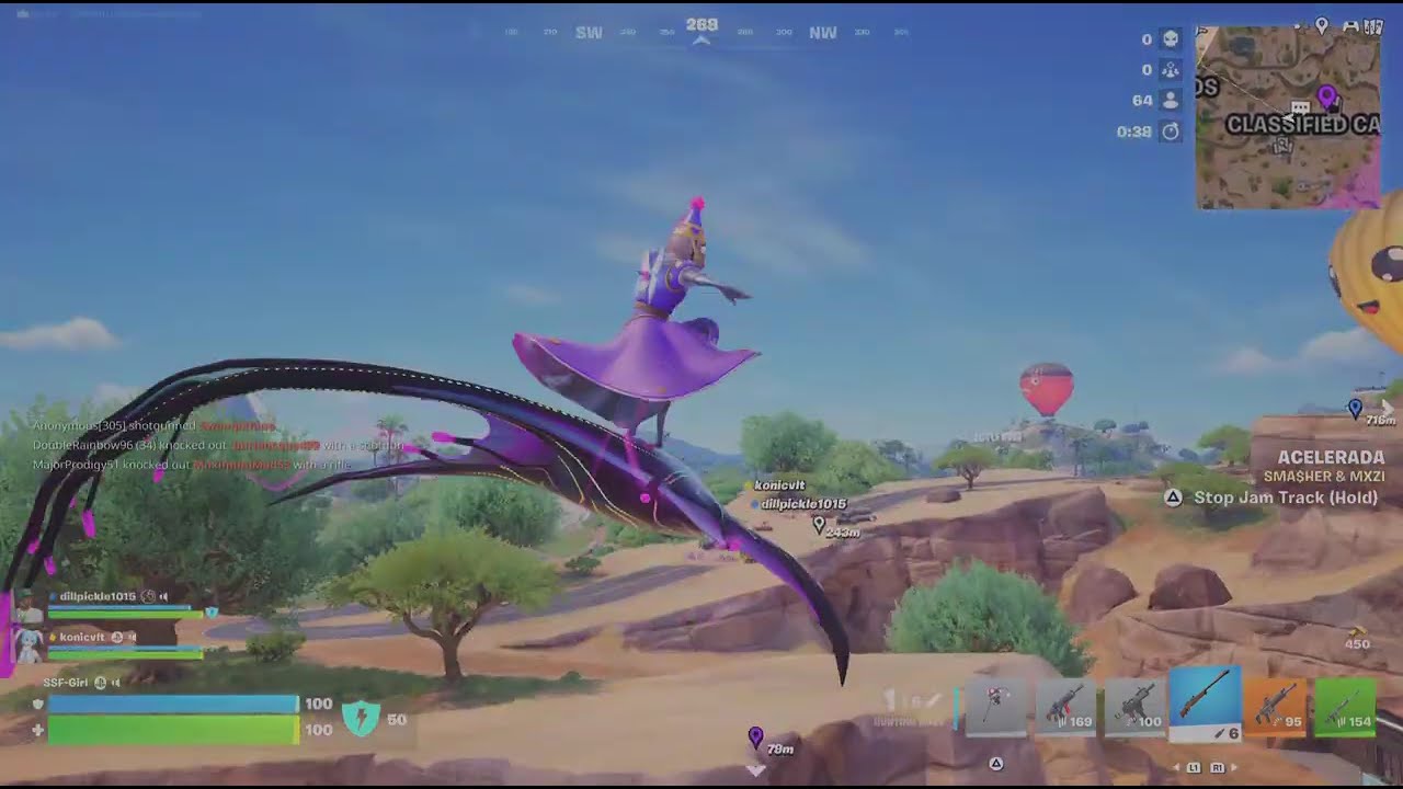 Fortnite I Try too get the Dark Harbinger too destroy itself