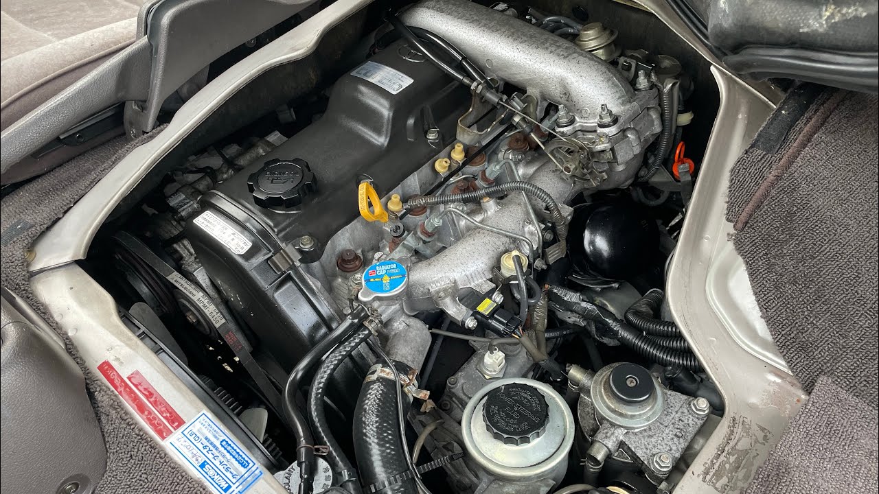 1995 TOYOTA HIACE SUPER CUSTOM LIVING SALOON EX KZH100 - DIESEL - JDM - Engine