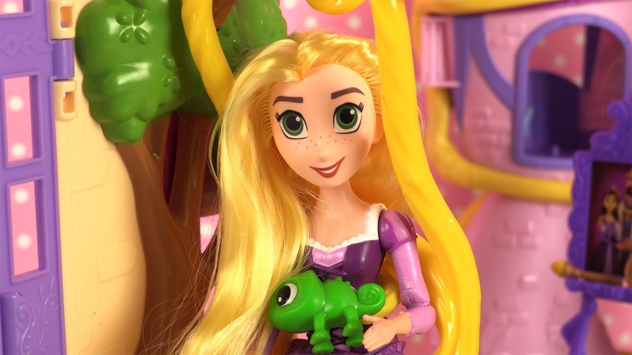 Princesse Disney La Tour de Raiponce Robe de Poupée