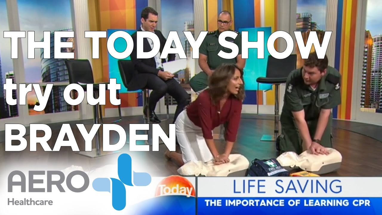 Today Show - Brayden Manikin demonstration
