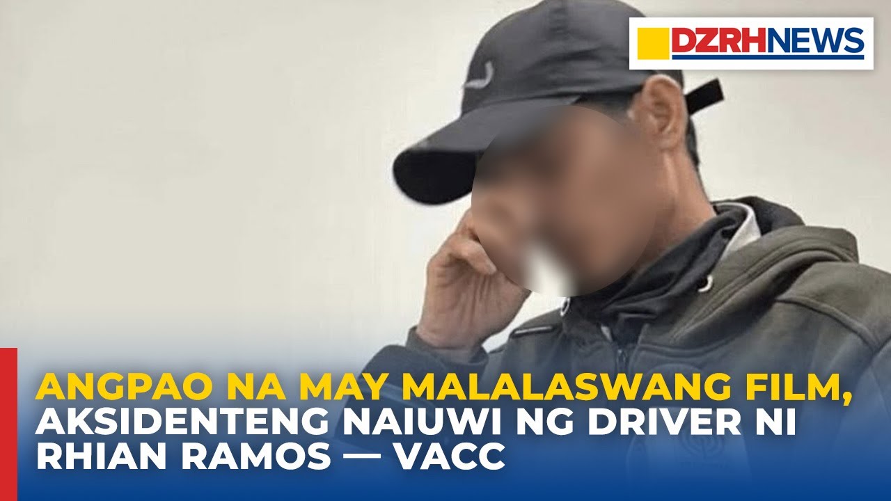 Angpao na may malalaswang film, aksidenteng naiuwi ng driver ni Rhian Ramos — VACC