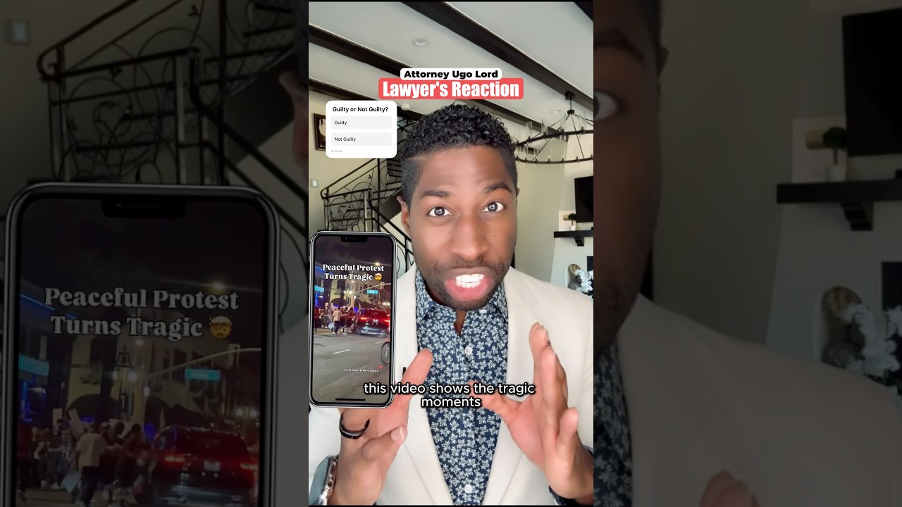 Alexa Carrasco Run Over During Protest&mdash;Can Driver Claim Self-Defense? Attorney Ugo Lord reacts!