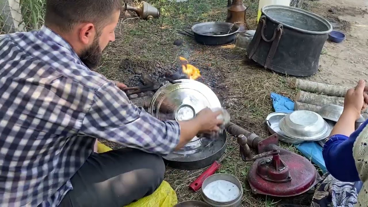 Kalaycı ustası Ali Verzinker meiter Ail
