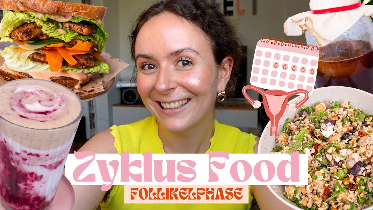 Ernährung & Bewegung NACH DER PERIODE » Zyklus Food zur Follikelphase Part 2/4 │ Food Friday #188