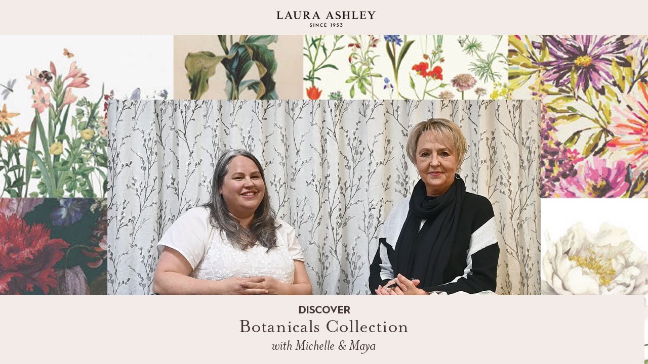 Introducing Laura Ashley | Botanicals Drapery Collection