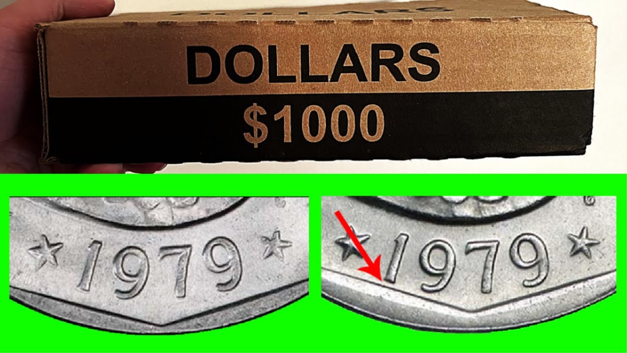 RARE DOLLAR COIN ERRORS FOUND INSIDE $1,000 BOX OF COINS!