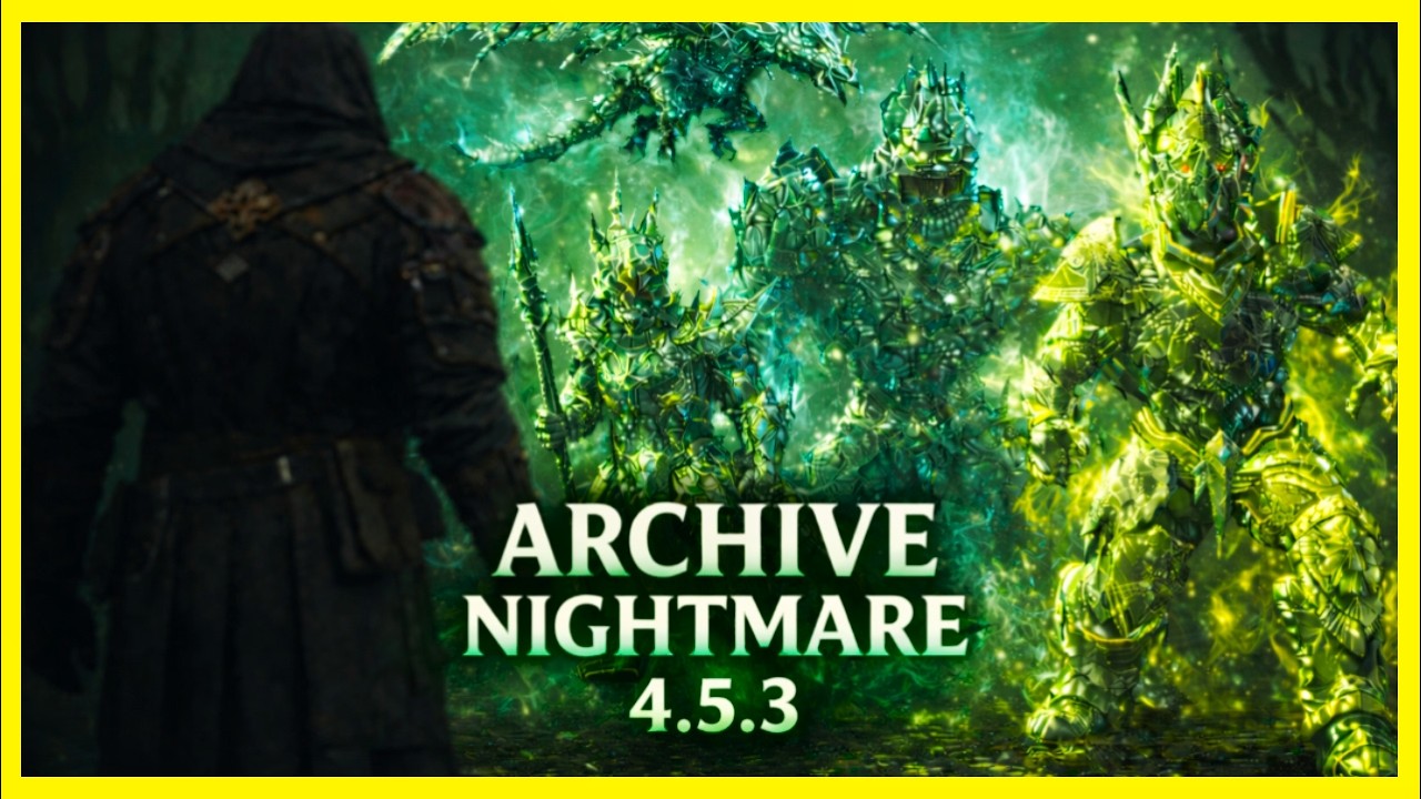 ESO: Infinite Archive — ARCHIVE NIGHTMARE 4.5.3 (Solo Boss Fight)