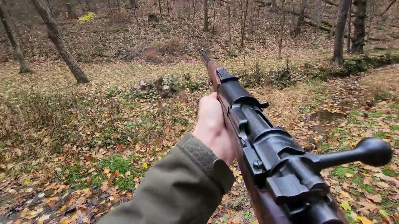 Type 46/66 Siamese Mauser 8x52r First Person POV Shooting 