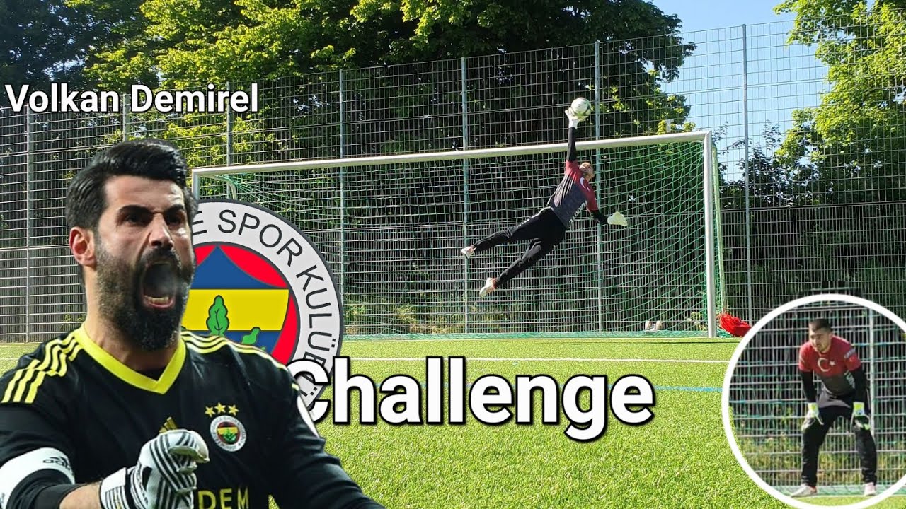Volkan Demirel challenge | crazy saves 🥶