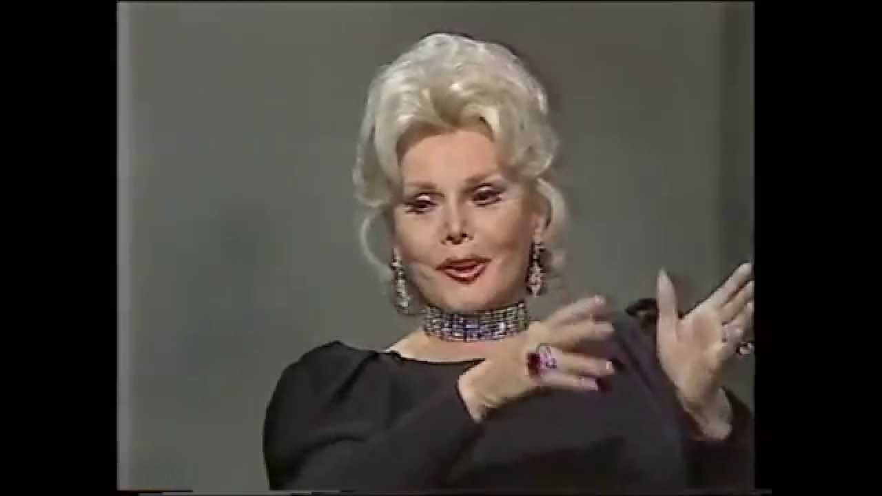 Patrick meets Zsa Zsa Gabor!