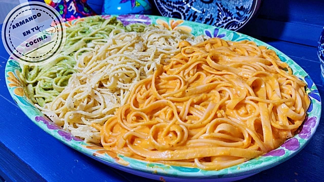 espagueti Tricolor
