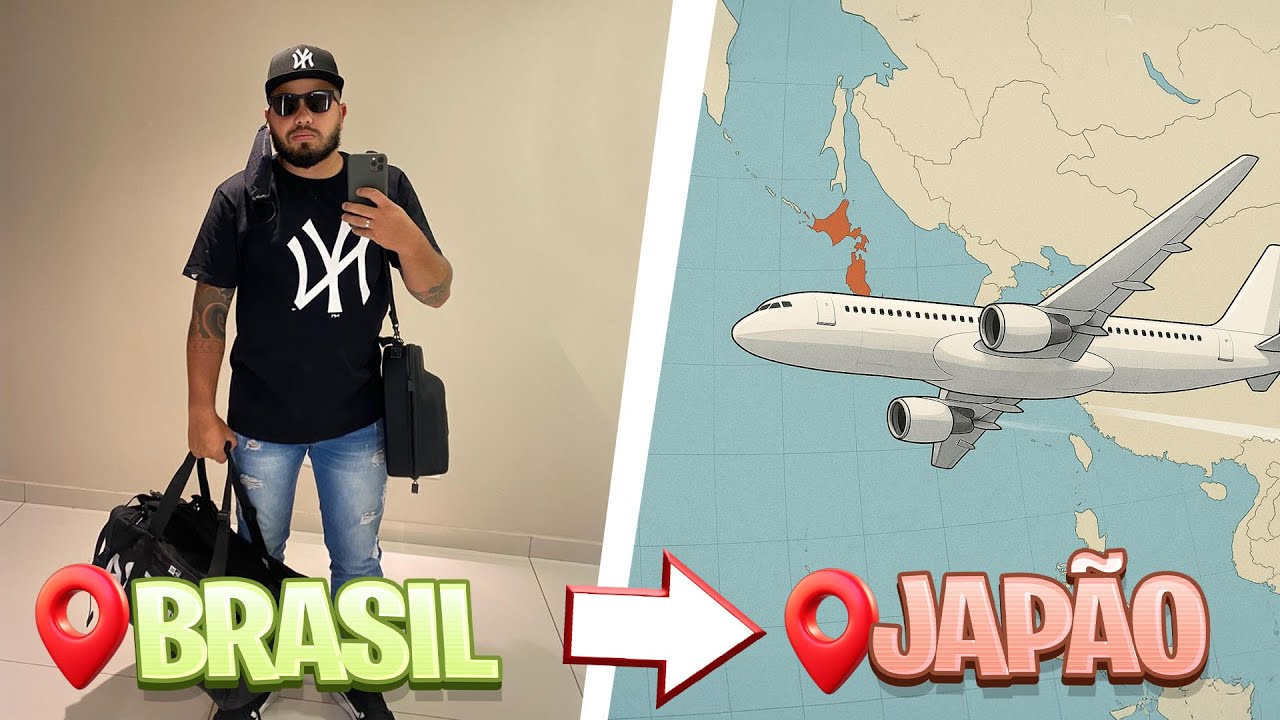 VIAJANDO PARA O JAP&Atilde;O PELA PRIMEIRA VEZ!