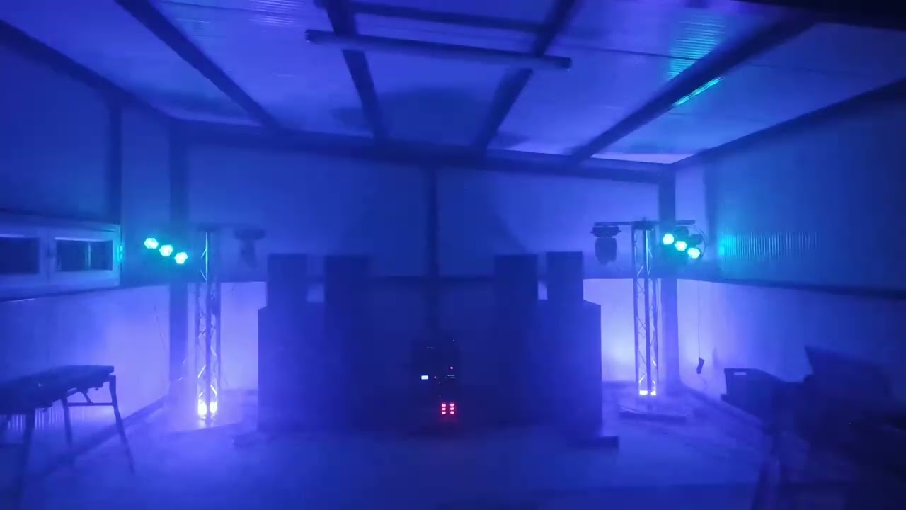 LASER SHOW Ehaho DJ Discolicht Partylicht L2600 ASHLGQB 2024 Retro-Blitzlichter, RGBW MyDmx
