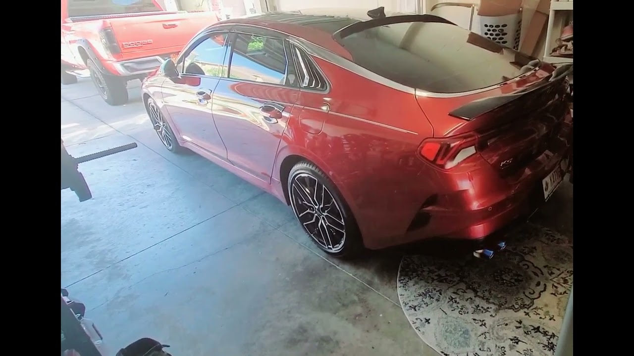 2022 Kia K5 GT 2.5L straight pipe cold start