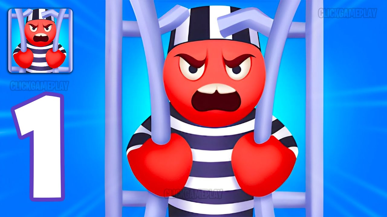 Little Prison: Cage Guard Idle Gameplay Walkthrough Part 1 - Tutorial Become Police (Android,iOS)