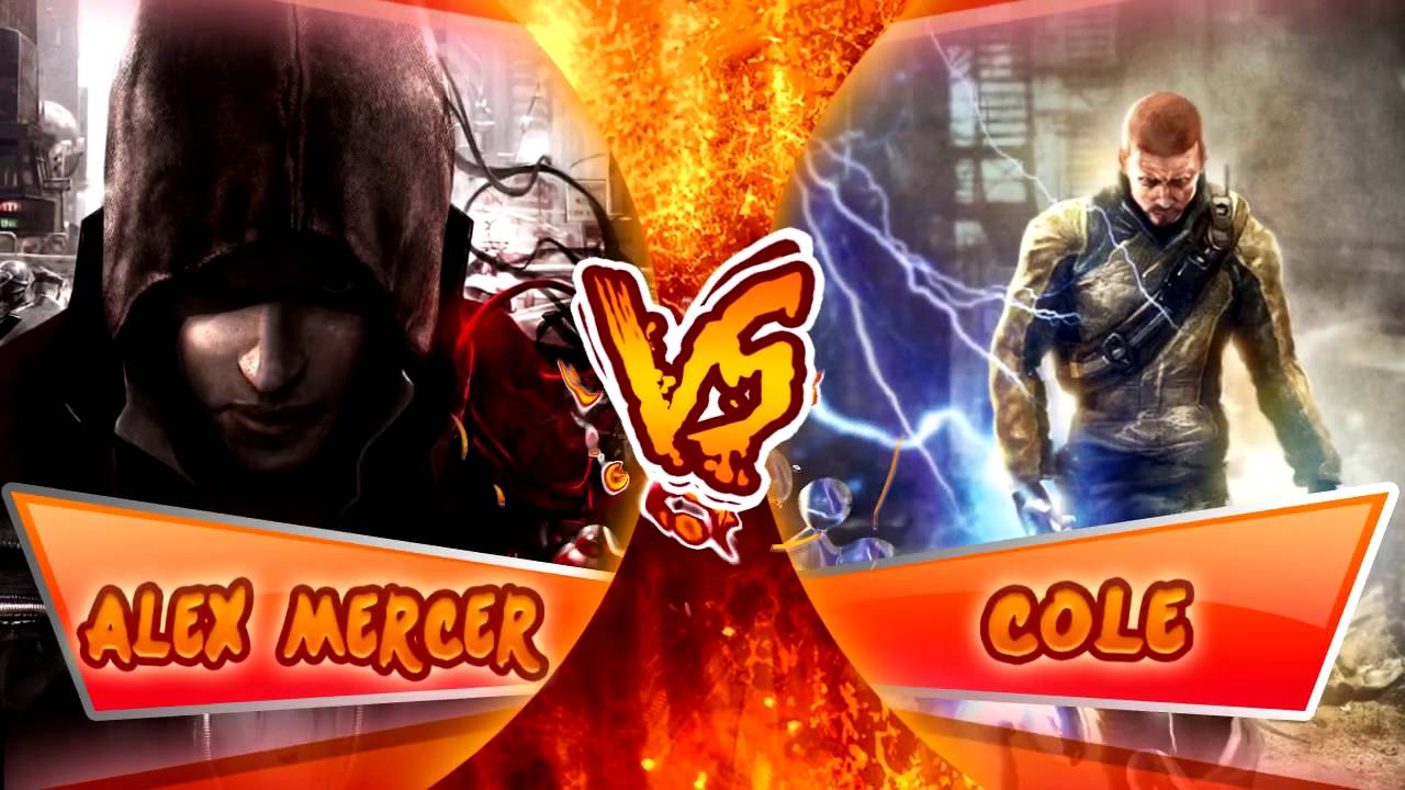 ALEX MERCER VS COLE | BATALLA DE HEROES | Zarcort (Con cyclo)