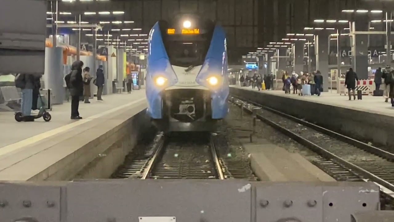 Züge München Hauptbahnhof 