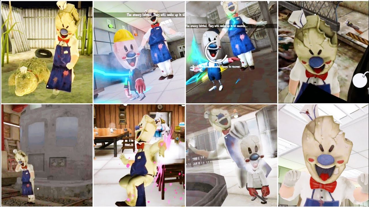 Ice Scream 3 4 5 6 7 Killing Rod Without Using Weapons