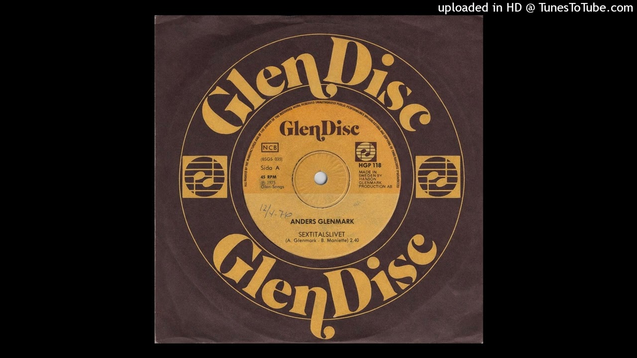 Anders Glenmark - Sextitalslivet - 1975
