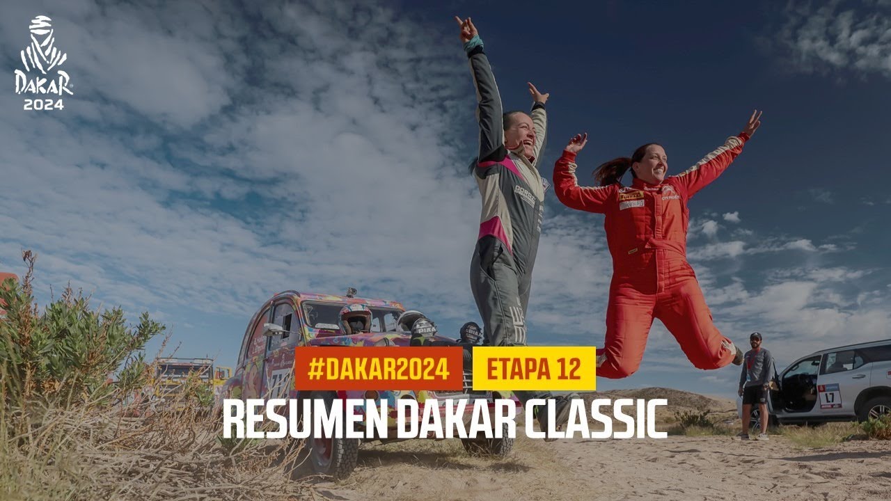 Resumen Dakar Classic - Etapa 12 - #Dakar2024