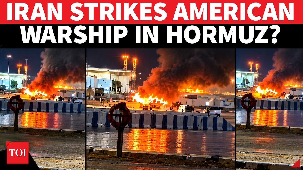 BREAKING: Iran Foils US Attack? Multiple Explosions Heard On Strategic Qeshm Island In Hormuz